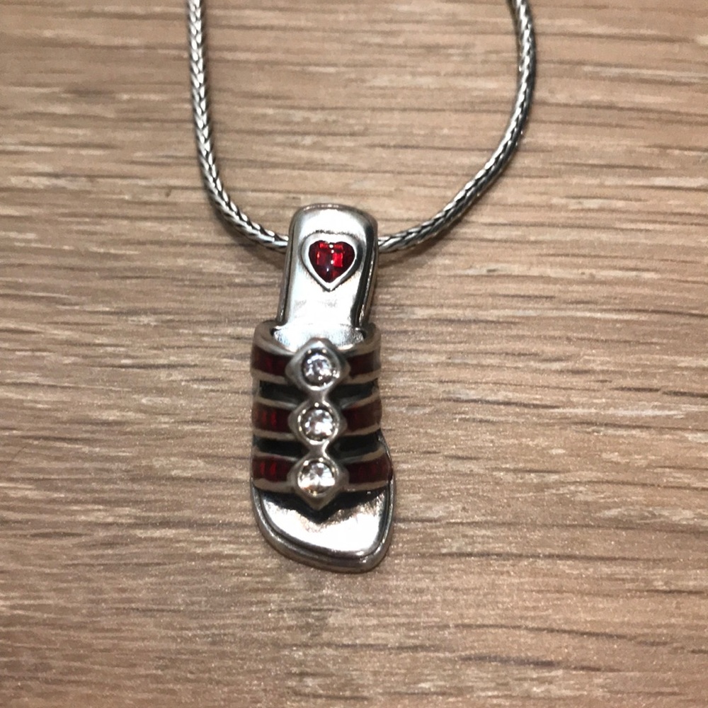 Brighton flip flop charm necklace